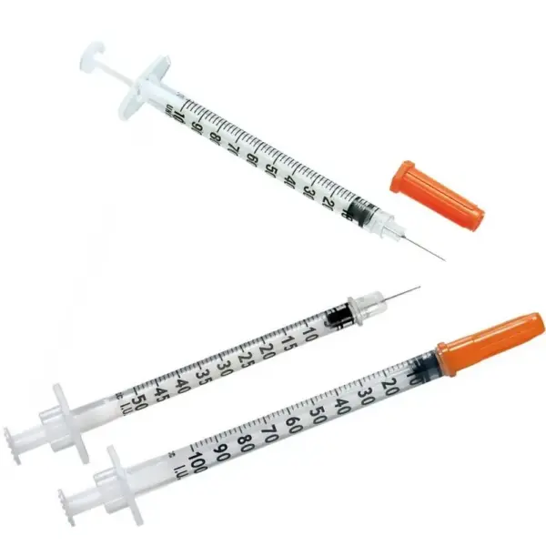 10x Small syringe + needle for peptides