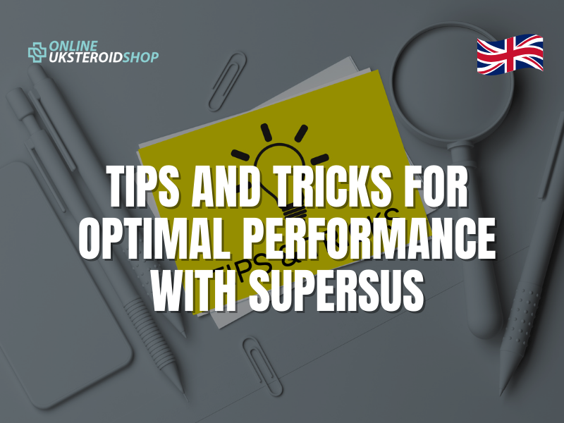 Tips and Tricks for Optimal Performance with Supersus